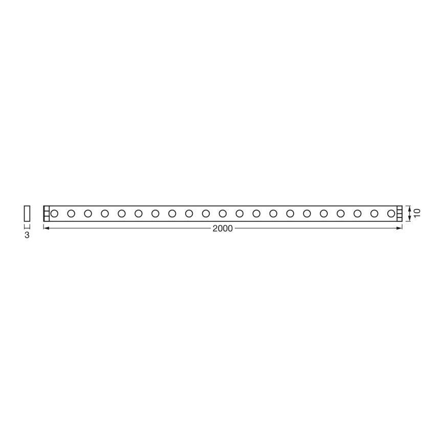 Osram - LED RGB prigušiva traka za TV FLEX AUDIO 2m LED/3,6W/5V + daljinski upravljač