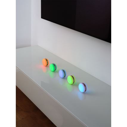 Osram - LED RGB prigušiva zvučnik SMART+ MACARON LED/1,75W/3,7V 450 mAh ružičasta