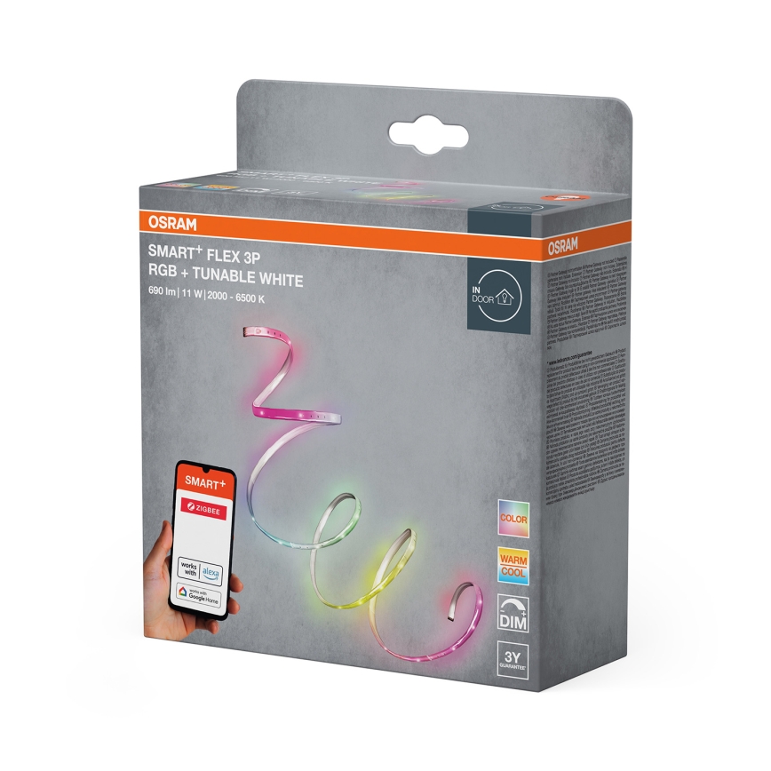 Osram - LED RGB+TW prigušiva traka SMART+ FLEX 1,8m LED/11W/230V 2000-6500K