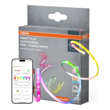 Osram - LED RGB+TW prigušiva traka SMART+ FLEX 1m LED/3,4W/230V 2700-6500K Wi-Fi