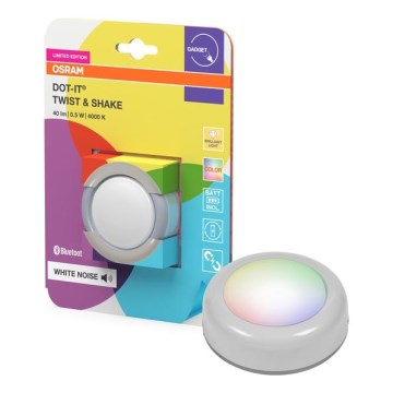 Osram - LED RGBW prigušiva dodirna orijentaciona svetiljka SMART+ DOT-IT LED/0,5W/3,7V 300 mAh