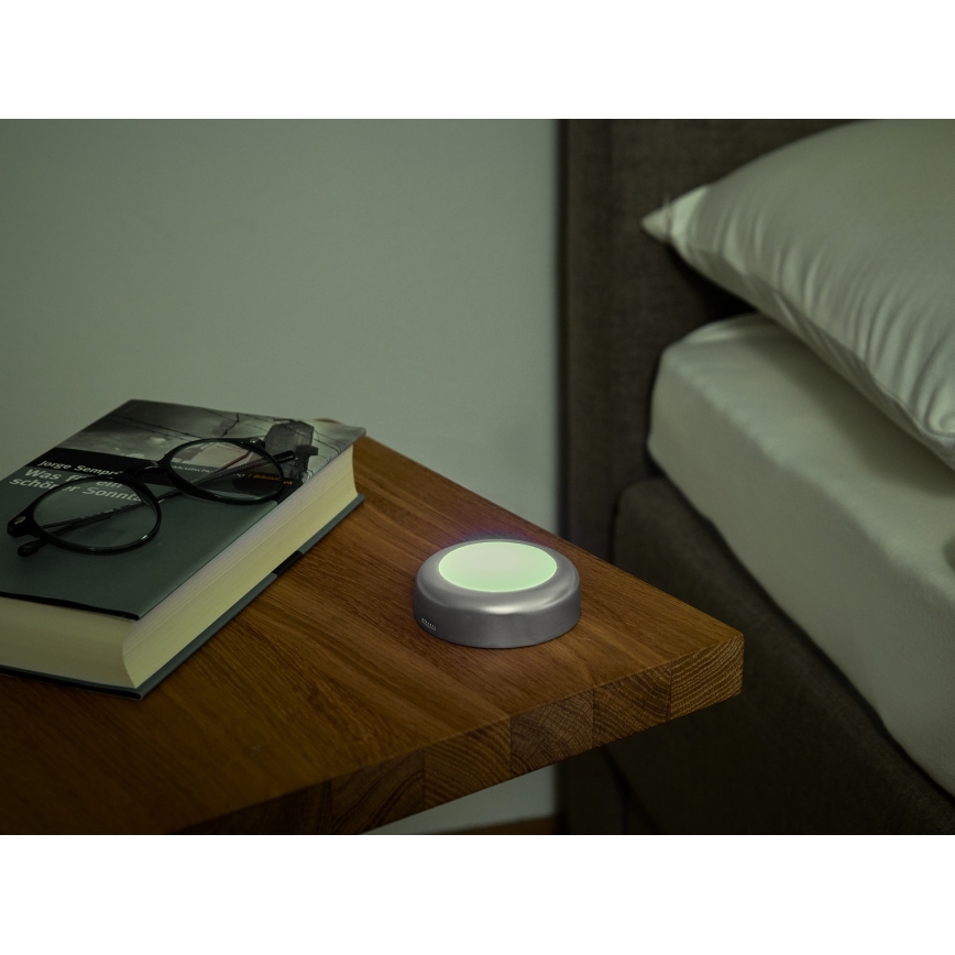 Osram - LED RGBW prigušiva dodirna orijentaciona svetiljka SMART+ DOT-IT LED/0,5W/3,7V 300 mAh