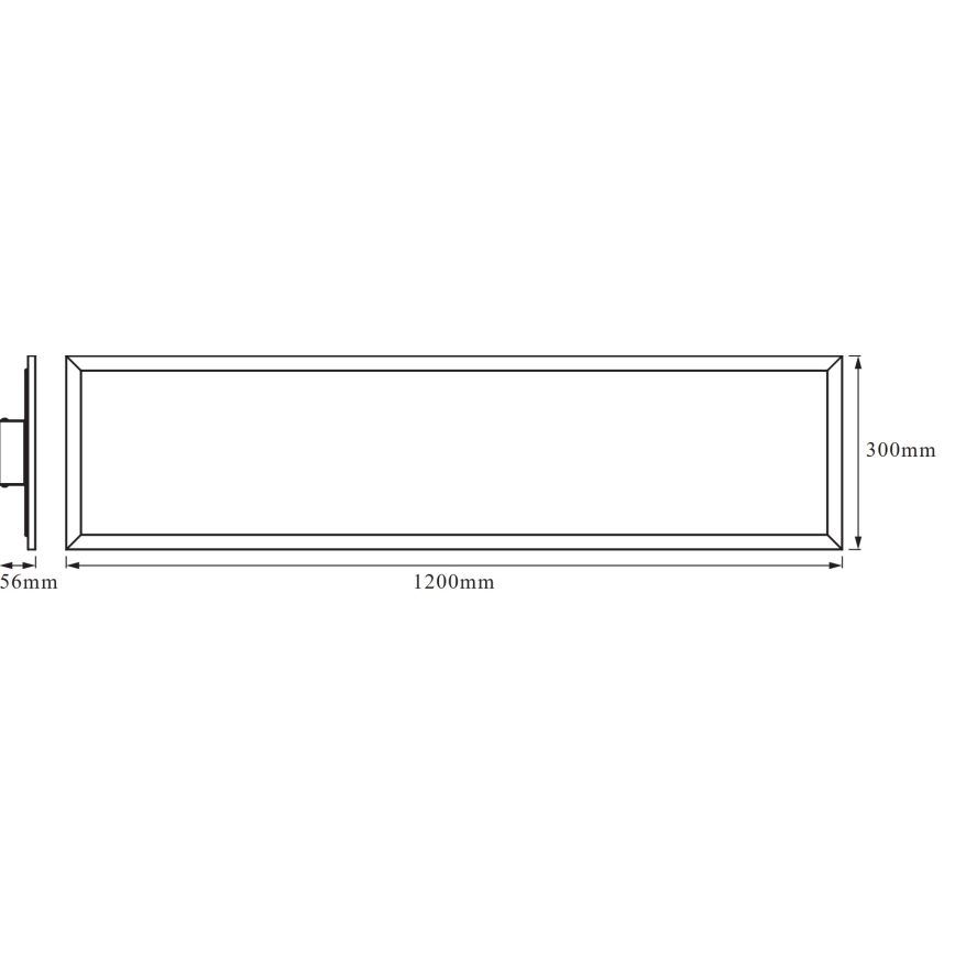 Osram - LED RGBW prigušiva plafonska svetiljka SMART+ PLANON LED/36W/230V 120x30 cm Wi-Fi