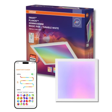 Osram - LED RGBW prigušiva plafonska svetiljka SMART+ MAGIC LED/14W/230V 2700-6500K 30x30 cm Wi-Fi + daljinski upravljač