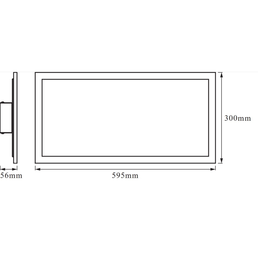 Osram -LED RGBW prigušiva stropna svetiljka SMART+ PLANON LED/28W/230V 60x30 cm Wi-Fi