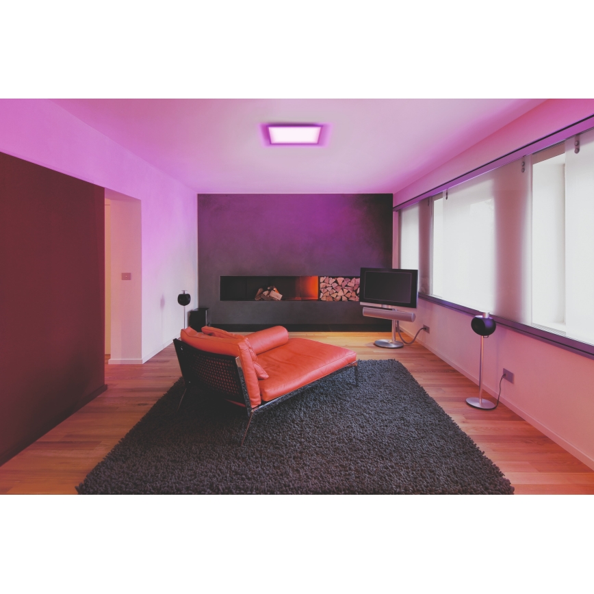 Osram - LED RGBW prigušiva stropno svetlo SMART+ PLANON LED/28W/230V 45x45 cm Wi-Fi
