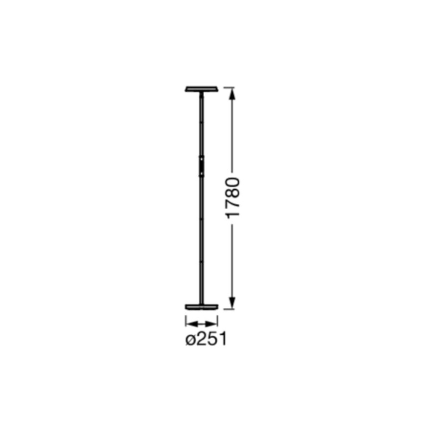 Osram - LED RGBW Prigušiva podna lampa SMART+ FLOOR LED/24W/230V 2700-5000K Wi-Fi