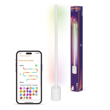 Osram - LED RGBW prigušiva podna lampa SMART+ FLOOR LED/8W/230V 2700-6500K Wi-Fi bela + daljinski upravljač