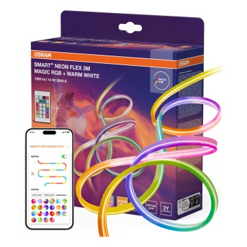 Osram - LED RGBW prigušiva spoljašnja traka SMART+ MAGIC 3m LED/14W/230V IP44 Wi-Fi + daljinsko upravljanje