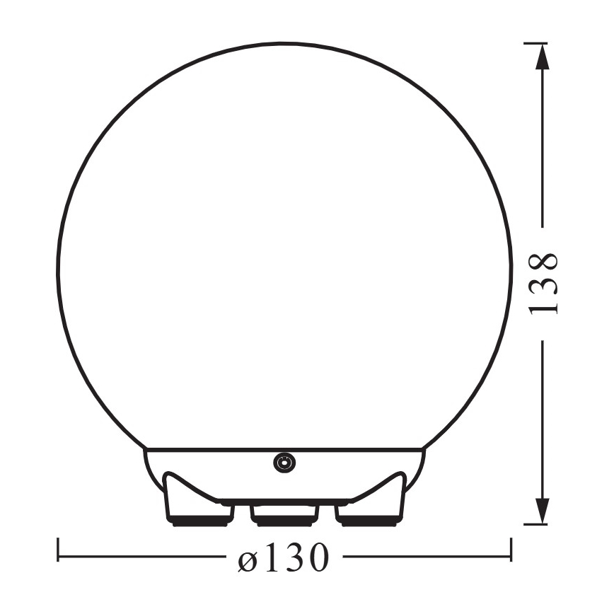 Ledvance - LED RGBW prigušiva stona lampa SMART+ MAGIC LED/2,5W/5V 2200-6500K Wi-Fi bela