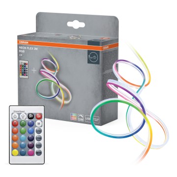 Osram - LED RGBW prigušiva traka NEON FLEX 2m LED/4W/5V + daljinski upravljač