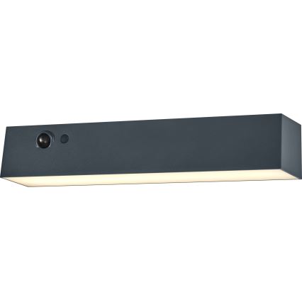 Osram - LED solarno zidno svetlo sa senzorom ENDURA STYLE LED/12,4W/4,2V 2000 mAh IP54 antracit