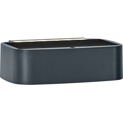 Osram - prigušiva LED solarna zidna lampa ENDURA STYLE LED/7,6W/4,2V 2000 mAh IP65 antracit