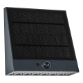 Osram - LED solarna zidna svetiljka sa senzorom ENDURA STYLE LED/10,2W/4,2V 2000 mAh IP54 antracit