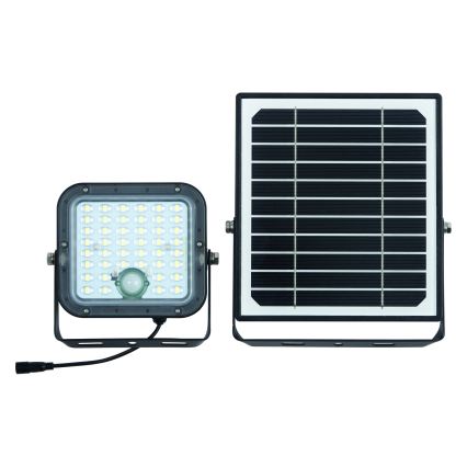 Osram - LED prigušiva solarni reflektor sa senzorom ENDURA LED/10W/4,2V 4000K IP65 crna + daljinski upravljač