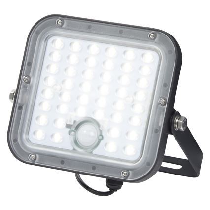 Osram - LED prigušiva solarni reflektor sa senzorom ENDURA LED/10W/4,2V 4000K IP65 crna + daljinski upravljač