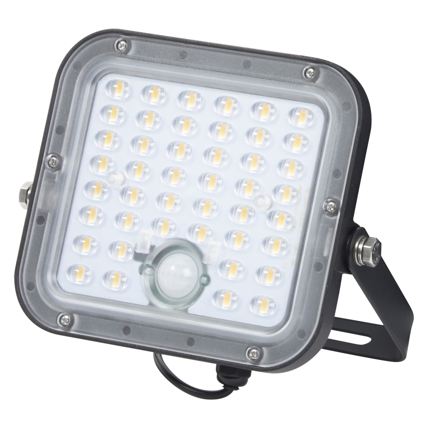 Osram - LED prigušiva solarni reflektor sa senzorom ENDURA LED/10W/4,2V 4000K IP65 crna + daljinski upravljač