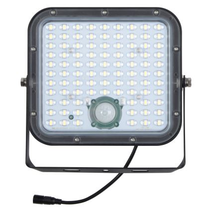 Osram - LED prigušiva solarni reflektor sa senzorom ENDURA LED/30W/6,4V 4000K IP65 crna + daljinski upravljač