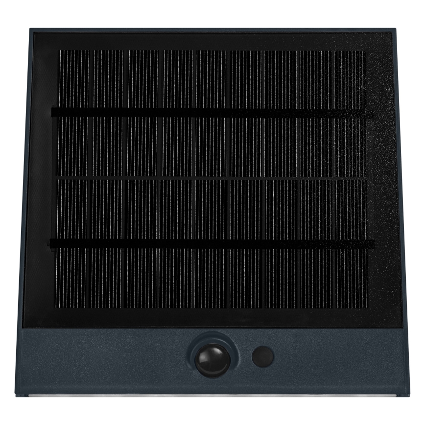 Osram - LED solarna zidna svetiljka sa senzorom ENDURA STYLE LED/10,2W/4,2V 2000 mAh IP54 antracit
