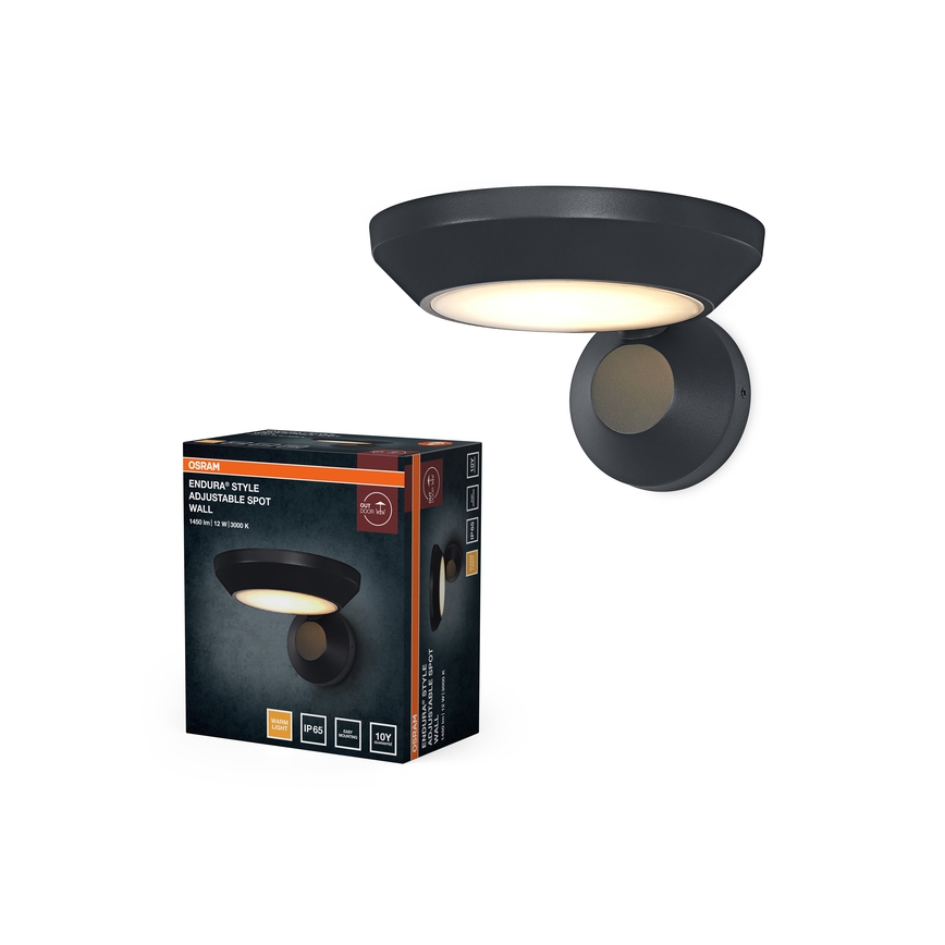 Osram - LED spoljašnja zidna lampa ENDURA STYLE LED/12W/230V IP65