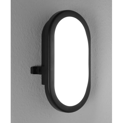 Osram - LED spoljašnje zidno svetlo BULKHEAD LED/11W/230V IP54 crna