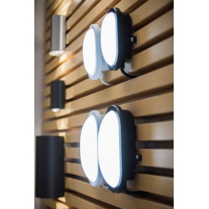 Osram - LED spoljašnje zidno svetlo BULKHEAD LED/6W/230V IP54 crno