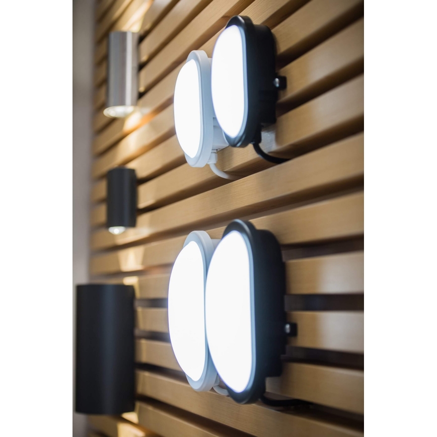 Osram - LED spoljašnje zidno svetlo BULKHEAD LED/6W/230V IP54 crno