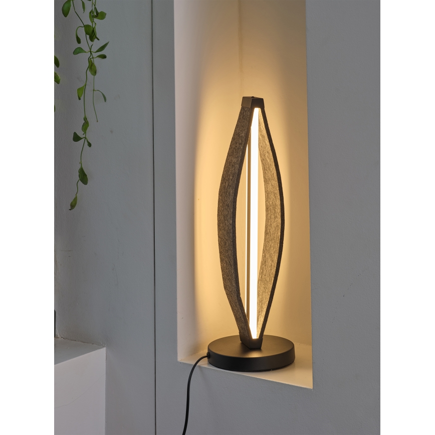 Osram - LED stona lampa DECOR FLAT LED/13W/230V siva