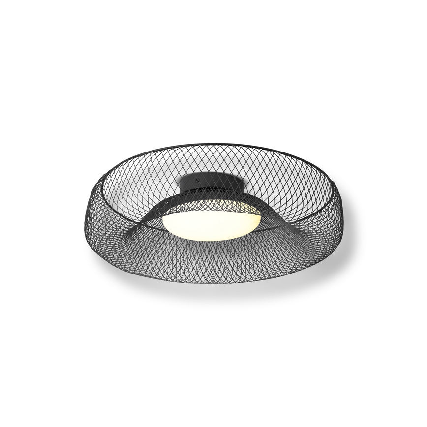Osram - LED stropno svetlo DECOR MESH LED/18,5W/230V prečnika 30 cm crno
