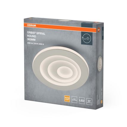 Osram - LED stropno svetlo ORBIS SPIRAL LED/38W/230V prečnik 36,5 cm belo