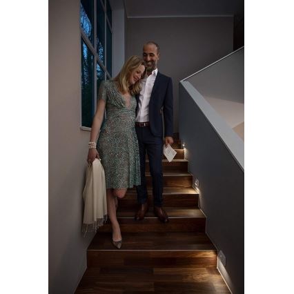 Osram - LED svetlo za stepenište sa senzorom NIGHTLUX LED/0,25W/3xAAA IP54 belo