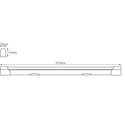 Osram - LED svetlo ispod kuhinjskog elementa BATTEN LED/10W/230V 60 cm