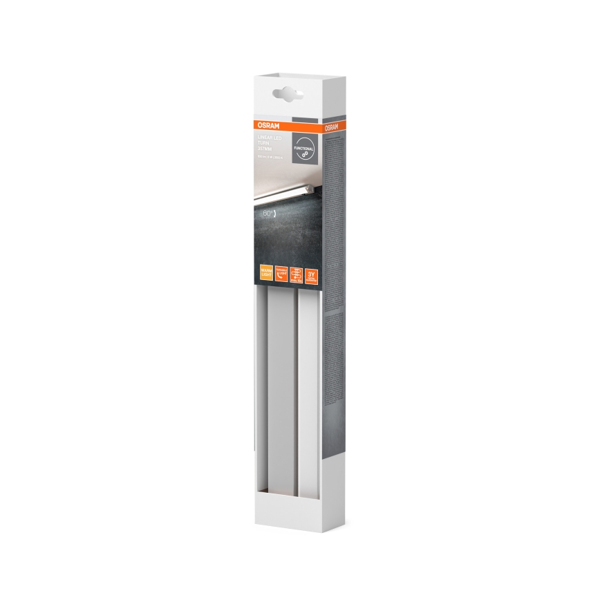 Osram - LED svetlo za ispod kuhinjskih elemenata LINEAR LED/6W/230V 3000K 35,7 cm srebrno