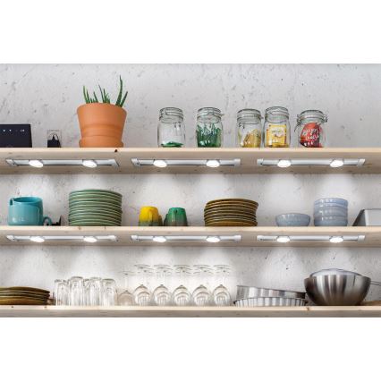 Osram - LED prigušiva svetiljka za montažu ispod ormarića sa senzorom pokreta LINEAR MAGNET LED/7W/230V 4000K 40 cm bela