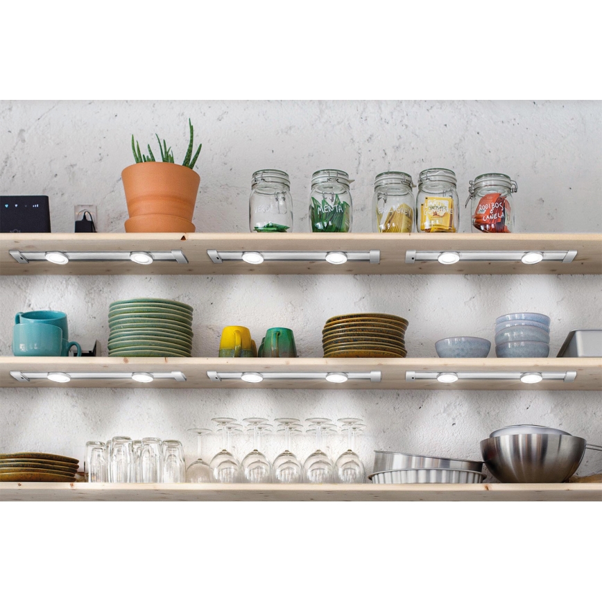 Osram - LED prigušiva svetiljka za montažu ispod ormarića sa senzorom pokreta LINEAR MAGNET LED/7W/230V 4000K 40 cm bela