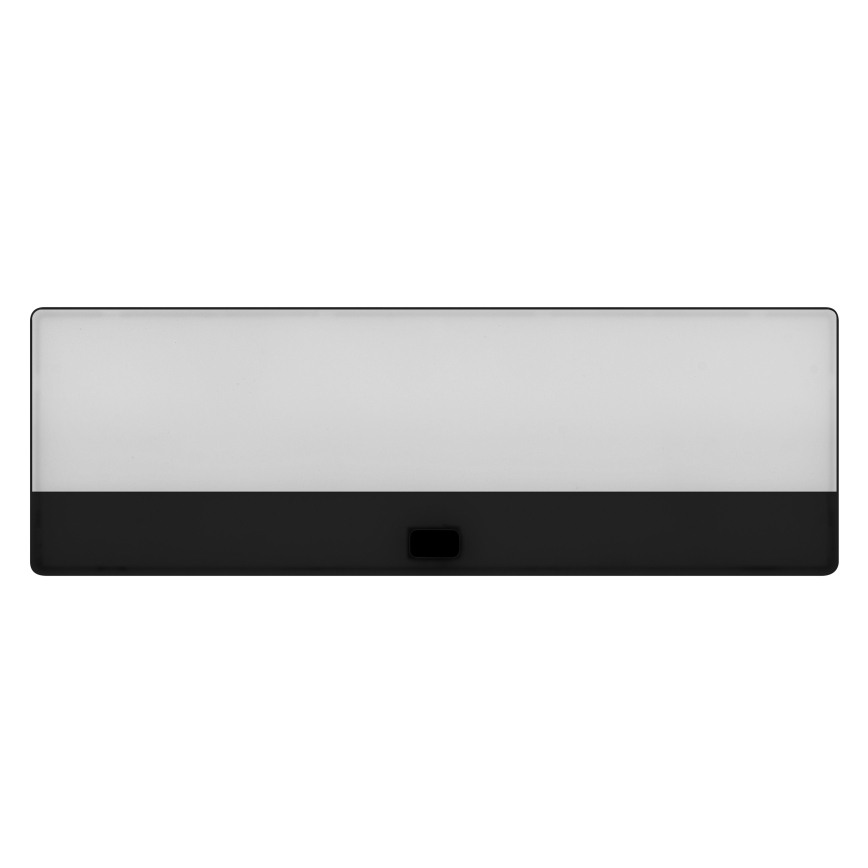 Osram - LED prigušiva svetiljka za montažu ispod ormara sa senzorom pokreta UNDERCABINET LED/5W/230V 3000/4000/6500K 10x30 cm crna