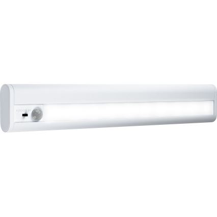 Osram - LED svetlo za montažu ispod ormara sa senzorom pokreta i sumraka LINEARLED LED/2,9W/9V 6xAA 4000K 31,4 cm belo