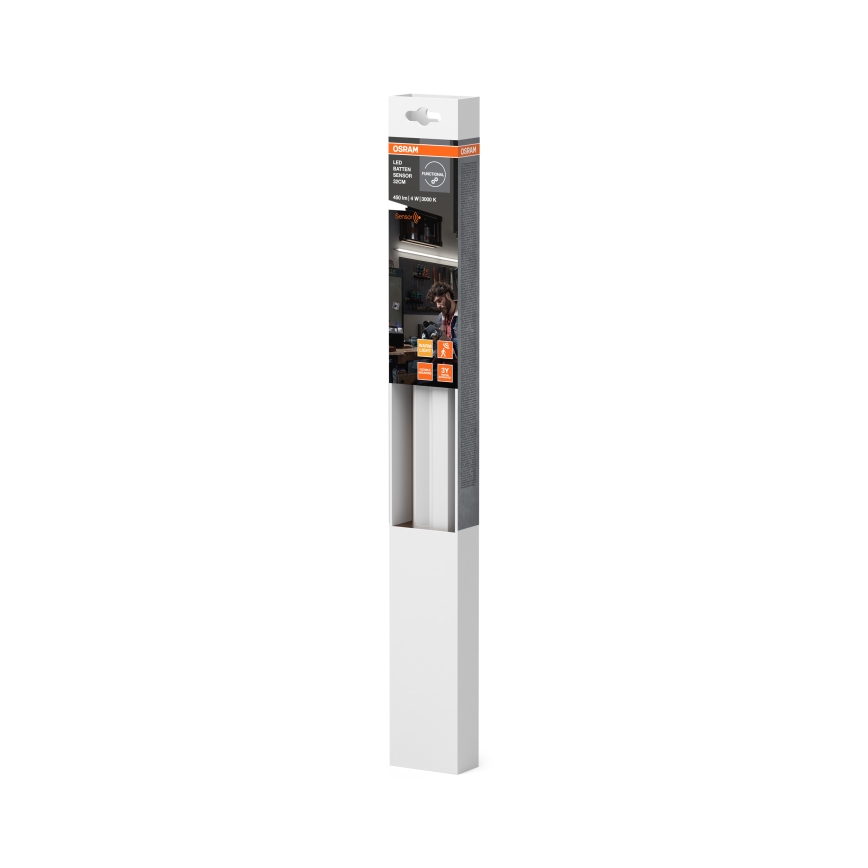 Osram - LED svetlo za ugradnju ispod ormarića sa senzorom pokreta BATTEN LED/4W/230V 3000K 32 cm, belo
