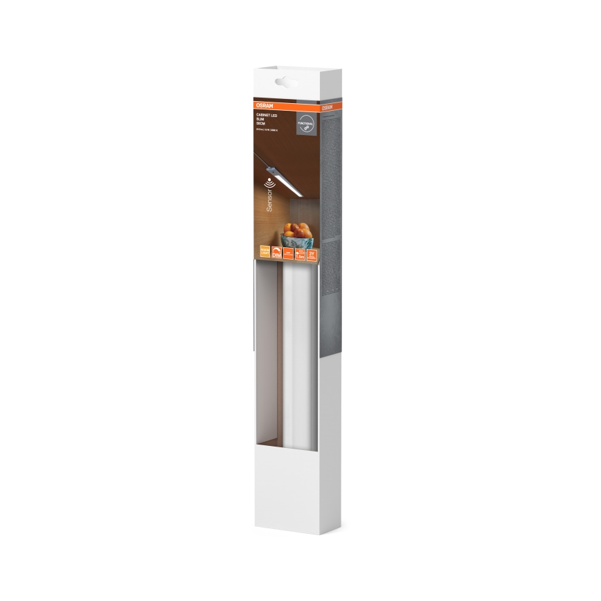 Osram - LED prigušiva svetiljka za montažu ispod ormarića sa senzorom pokreta CABINET LED/10W/230V 3000K 50 cm bela