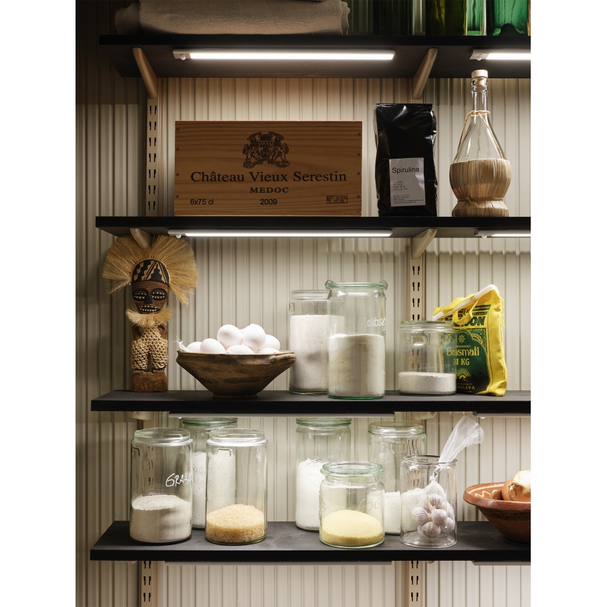 Osram - LED svetlo za montažu ispod ormarića sa senzorom pokreta i sumraka LINEAR LED/3,2W/3,7V 500 mAh 3000/4000/6500K 40 cm sivo