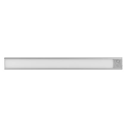 Osram - LED svetlo za montažu ispod ormarića sa senzorom pokreta i sumraka LINEAR LED/3,2W/3,7V 500 mAh 3000/4000/6500K 40 cm sivo