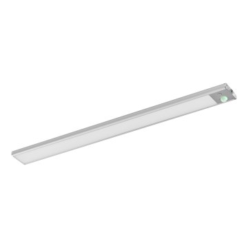 Osram - LED svetlo za montažu ispod ormarića sa senzorom pokreta i sumraka LINEAR LED/3,2W/3,7V 500 mAh 3000/4000/6500K 40 cm sivo