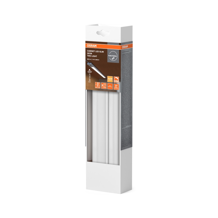 Osram - LED prigušiva svetiljka za ispod ormarića sa senzorom pokreta CABINET LED/11W/230V 3000K 30 cm bela