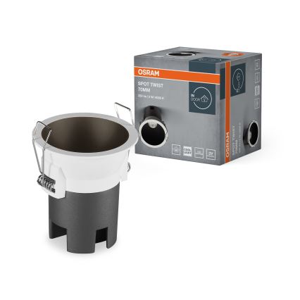 Osram - LED ugradna stropna svetiljka SPOT TWIST LED/5W/230V 4000K prečnik 7 cm bela/crna