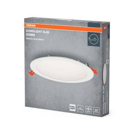 Osram - LED ugradna svetiljka SLIM LED/22W/230V 4000K