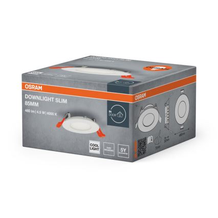 Osram - LED ugradno svetlo SLIM LED/4,5W/230V 4000K