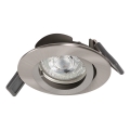 Osram - LED ugradno svetlo SPOT 1xGU10/4,3W/230V 2700K CRI 90 mat hrom