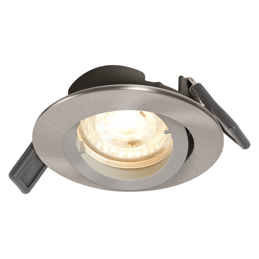 Osram - LED ugradno svetlo SPOT 1xGU10/4,3W/230V 2700K CRI 90 mat hrom