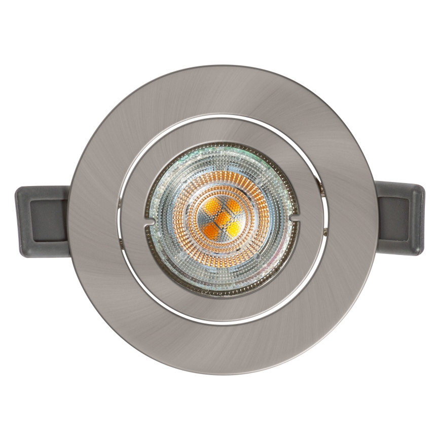 Osram - LED ugradno svetlo SPOT 1xGU10/4,3W/230V 2700K CRI 90 mat hrom