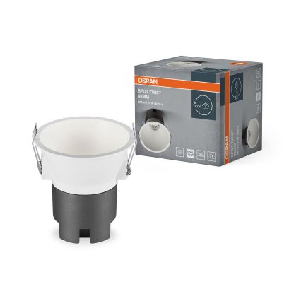 Osram - LED ugradno svetlo SPOT TWIST LED/10W/230V 4000K, prečnik 9,3 cm, belo
